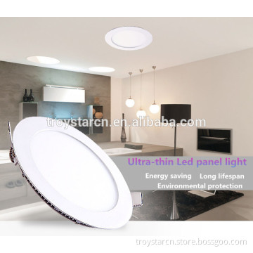 Made in China wholesale hot sale round led panel ultra-thin led recessed ceiling panel light for 3 - 30w
